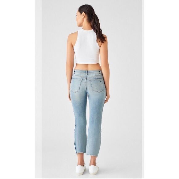 DL1961 Bridget Cropped High Rise Instasculpt jeans - Picture 10 of 12